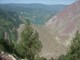 Hattian Bala landslide dam, Photo by K. Konagai at 34.143768, 73.736431, June 12th 2009